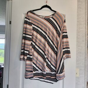 Zenergy By Chicos Womens Blouse Size 2 BNWT